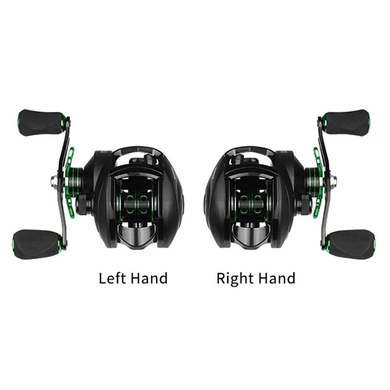 Fishing Reel One size Best Reel Bass 8KG Max Drag Left Right Hand Reel Reinforced Nylon Body