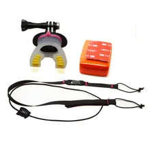 GoPro Surf Mouth Mount Dummy Bite Surfing Diving Accessories Set for GoPro Hero 4 3 5 Session Xiaomi 4K SJCAM SJ4000 H9