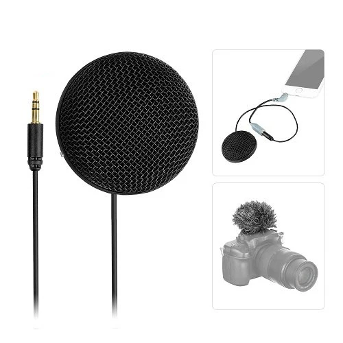 

BOYA BY-MM2 Mini Stereo Vlog Recording Omnidirectional Condenser Microphone for DSLR Camera iPhone Smartphone PC Tablet Mic LF85
