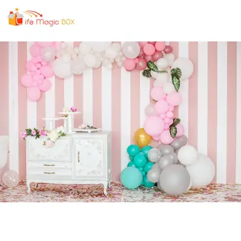 

LIFE MAGIC BOX Background Fotografico for Studio Birthday Party Wedding Back Drops Photocall
