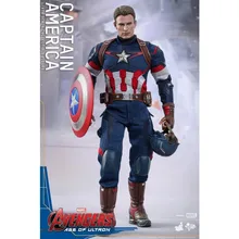2019 New Hot Toys 1/6th Scale Avengers Age Captain America Figure Toy Model crazy toys suicide squad the joker 1 6th scale pvc collectible figure model toy 12 30cm kt3861