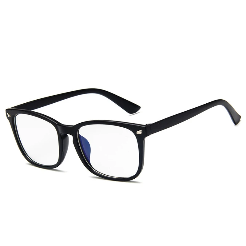 Zilead, квадратный анти-синий светильник, оправа для очков для женщин и мужчин, Компьютерная Защита глаз, очки, оптические очки, очки - Цвет оправы: matte black