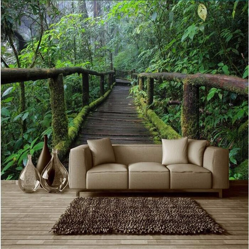 custom photo wallpaper 3d large wall mural wallpaper HD Bridge night under magnificent Room living room backdrop wall paper roll