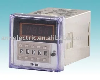 

DH48J Counter,AC12-380V 50/60Hz DC12V-24V, with LCD,1 pc, timer