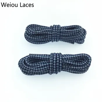 

Weiou Round rope laces Climbing Shoelaces for Martin Boots Sports Basketball shoe laces Outdoor shoestring Support Custom Color