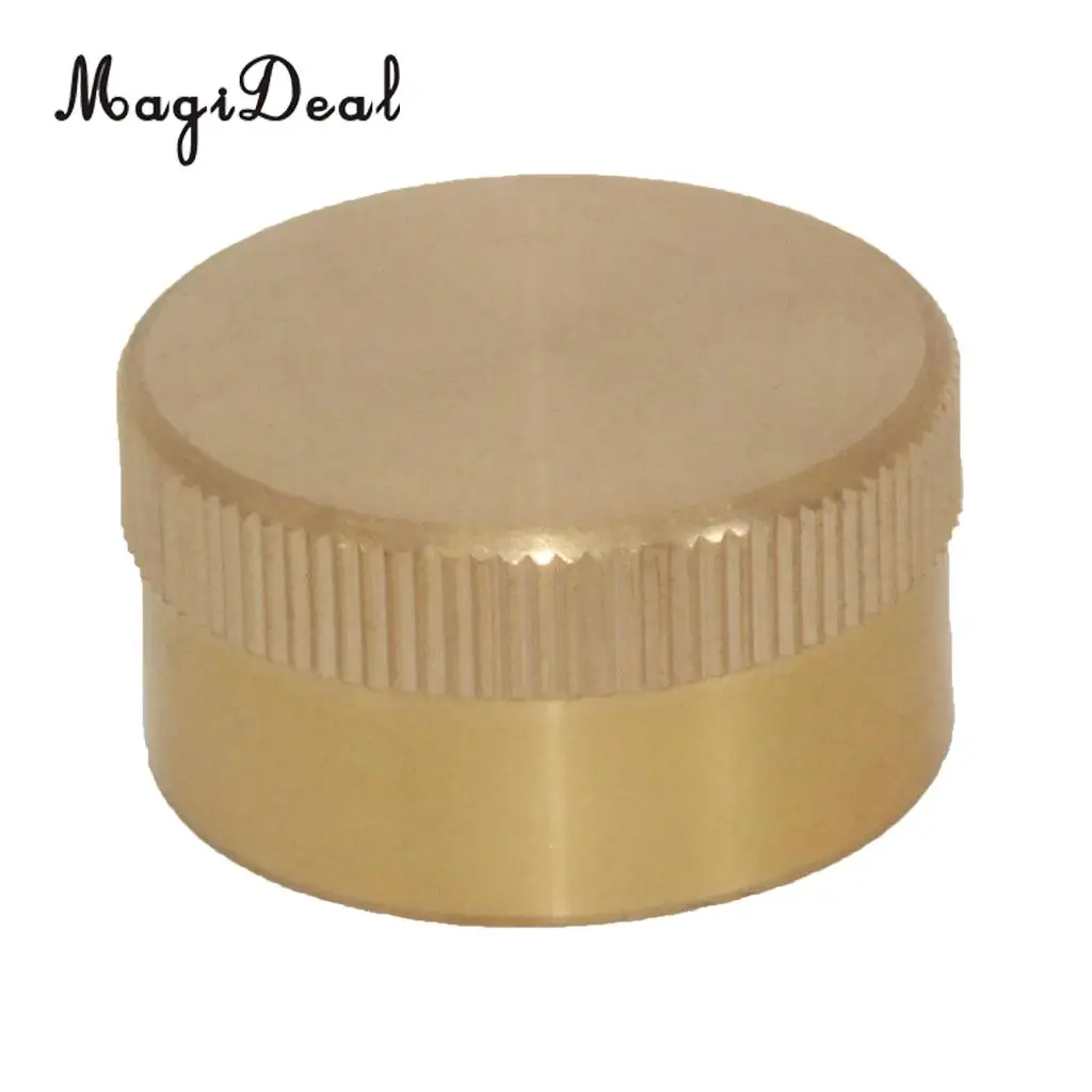 Outdoor Heavy Duty Brass Cap 1LB Propane Bottle Gas Tank Cylinder Cap Refill Coupler Output Outdoor Camping Stove Accessories