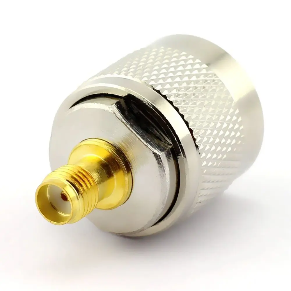

50PCS N Male Plug to SMA Female Plug RF Coaxial Adapter Connector