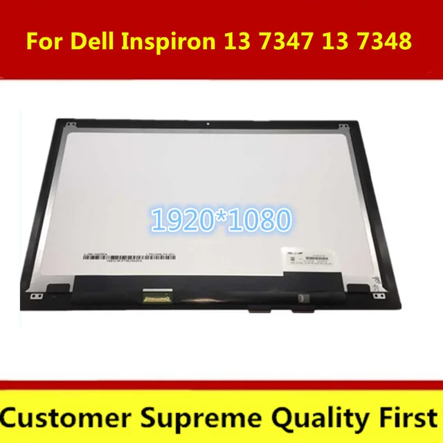 Для Dell Inspiron 13 7000 7347 7348 7359 P57G LTN133HL03-201 Полный ЖК-дисплей с сенсорным дигитайзером+ рамка