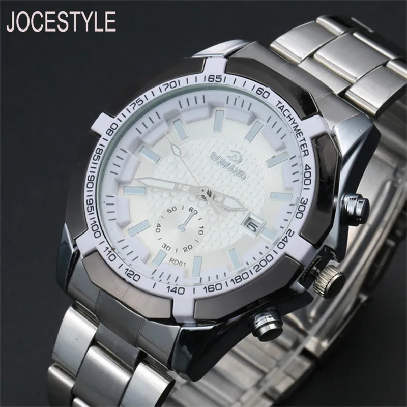 Top Design Fashion Men s Watch Quartz Watch Full Stainless Steel Business Men Watch Luxury Brand