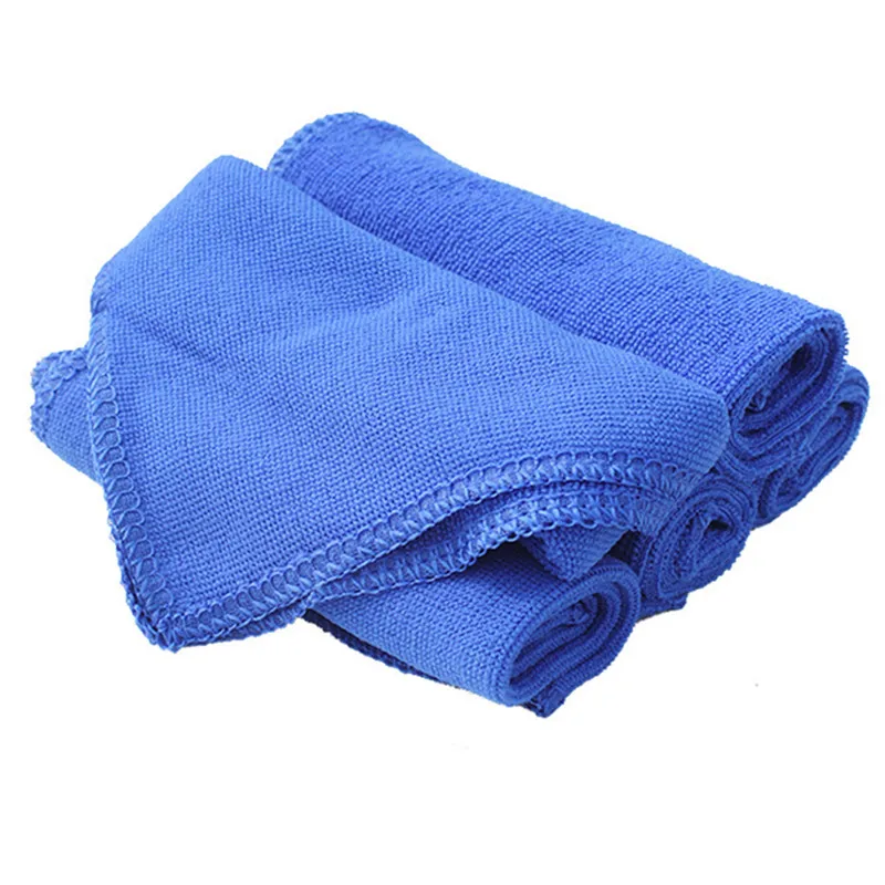 5Pcs Microfiber Towel Cleaning Cloth Soft Microfiber Cloths Car Auto