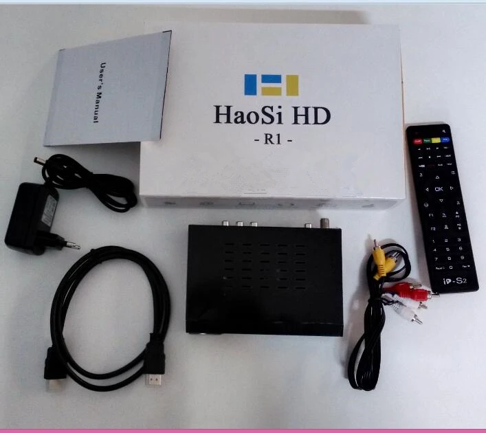 DVB-S2 спутниковый ресивер HaosiHD R1 Европа IPTV коробка с 3500 арабский французский немецкий Великобритания, Италия африканские каналы Поддержка cccam cline