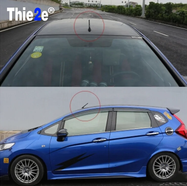 Excellent 4 color Carbon Fiber Short Antenna Radio Antenna For ford