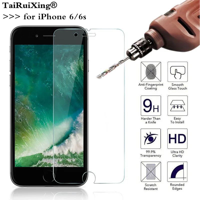 high quality Tempered glass for iphone 6/6s screen protector Toughened 6s 4.7 inch | Мобильные телефоны и аксессуары