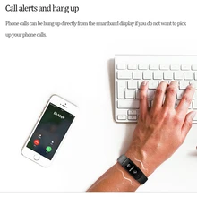 Bluetooth4.0 смарт-браслет Поддержка устройство для отслеживания сердцебиения во время сна монитор SMS и напоминание спортивной деятельности Фитнес трекер для IOS и Android