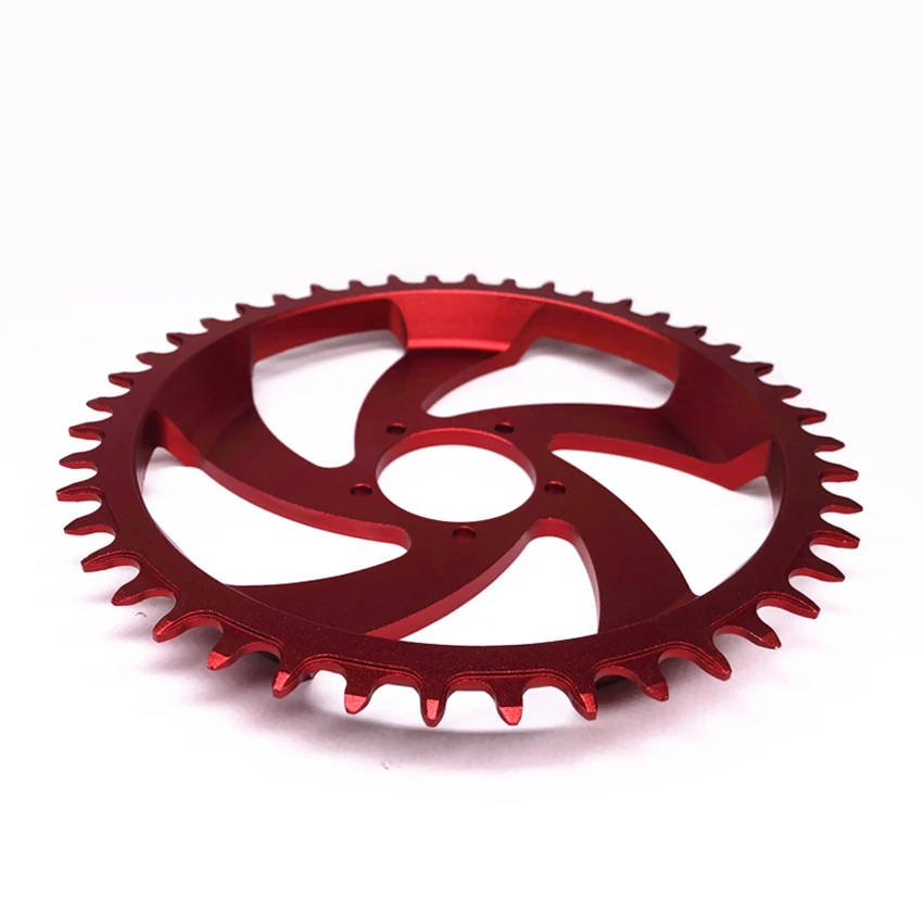 Clearance New design 44T aluminium alloy Chainring for banfang BBSHD mid drive motor kit 3 Clearance New design 44T aluminium alloy Chainring for banfang BBSHD mid drive motor kit 3