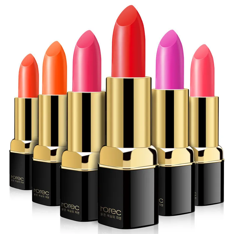 

10 Colors Moisturizer Lipsticks Waterproof Long-lasting Easy to Wear Lip Stick Cosmetic Makeup Tool Women Gift