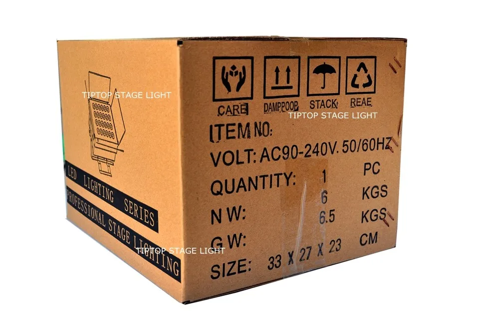 Parede do Diodo Emissor de Luz Praça ao ar Tiptop 4 Xlot Rgbw Arruela da 320 w Grande Lâmpada Lavagem 24x12 w Jardim Paisagem Parque Inundação Livre 110 V 240 v Tp w2412 38 Efeito de Iluminação de palco