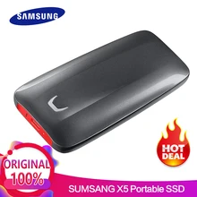 Samsung Portable SSD X5 500GB 1TB 2TB External Solid State Drive Thunderbolt 3 NVMe for Sever Laptop Desktop