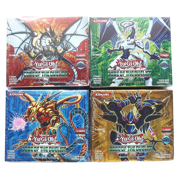 Yugioh 216 Pcs Set with Box Yu Gi Oh Anime Game Collection Cards Kids Boys Toys for Children Christmas Present