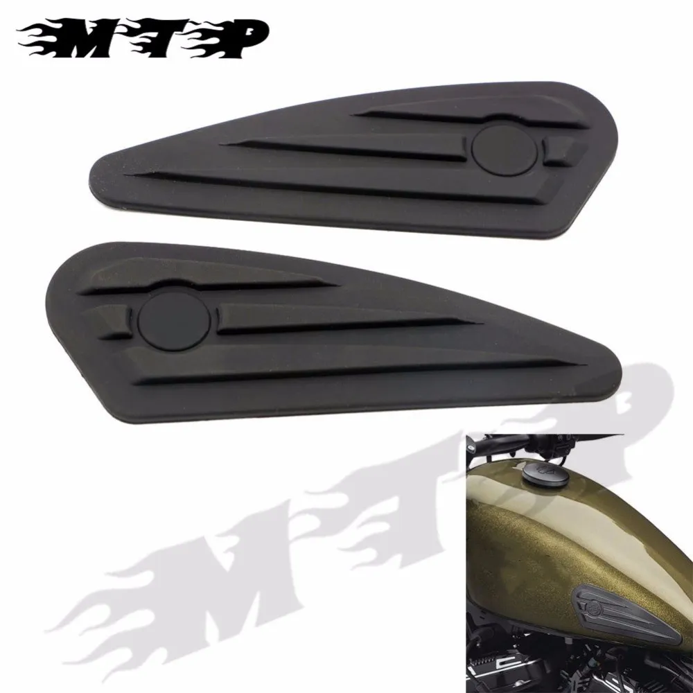 FOR HARLEY Knee Tank Pads Sportster 883 Dyna Street Softail 48 Nightster Iron 48 Tank Stickers
