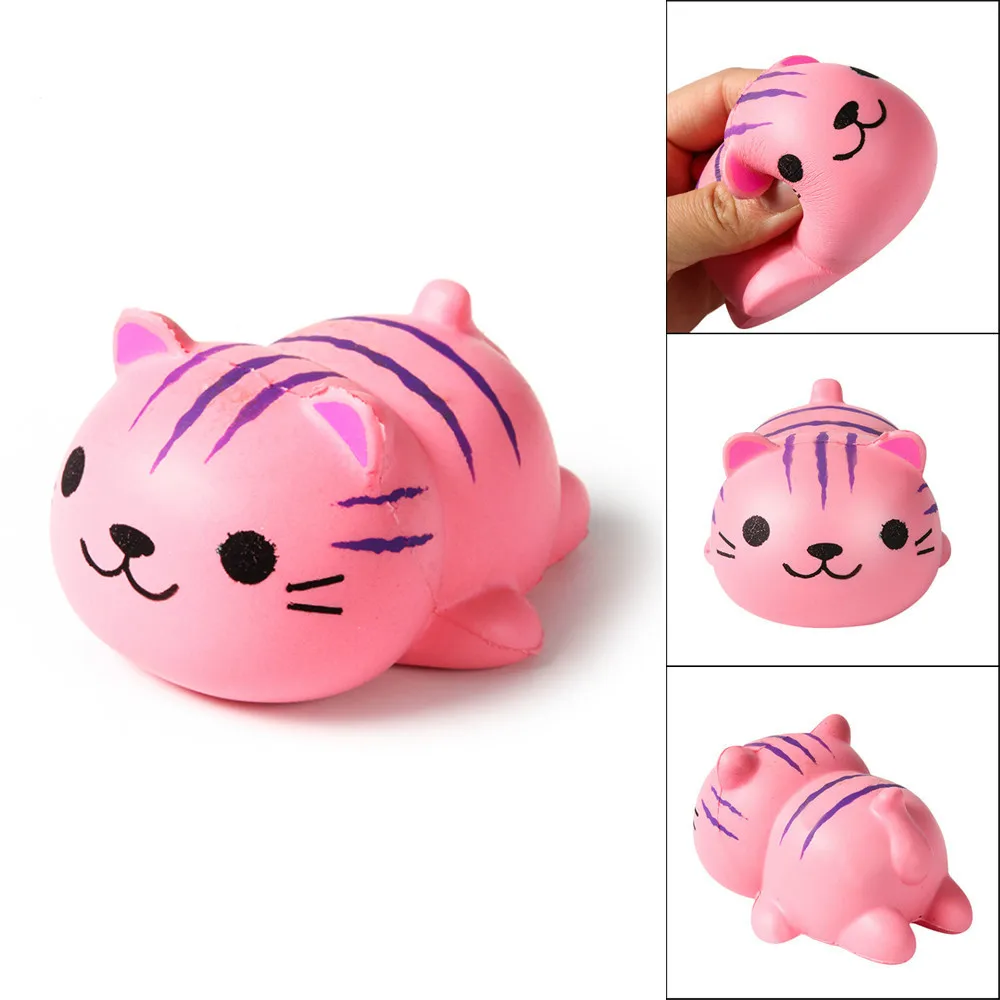 pink cat squishy