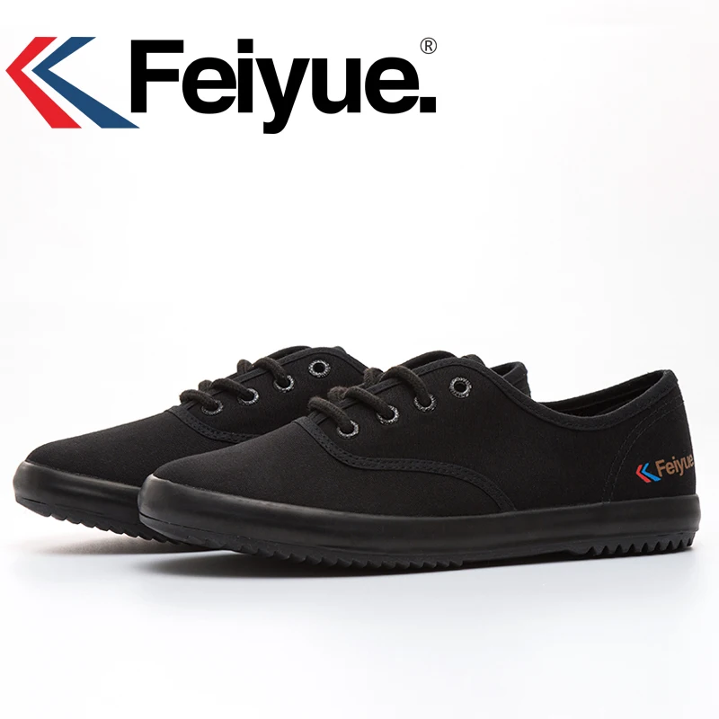 Jet Black Kung Fu Canvas Shoes Jet Black Kung Fu Canvas Shoes