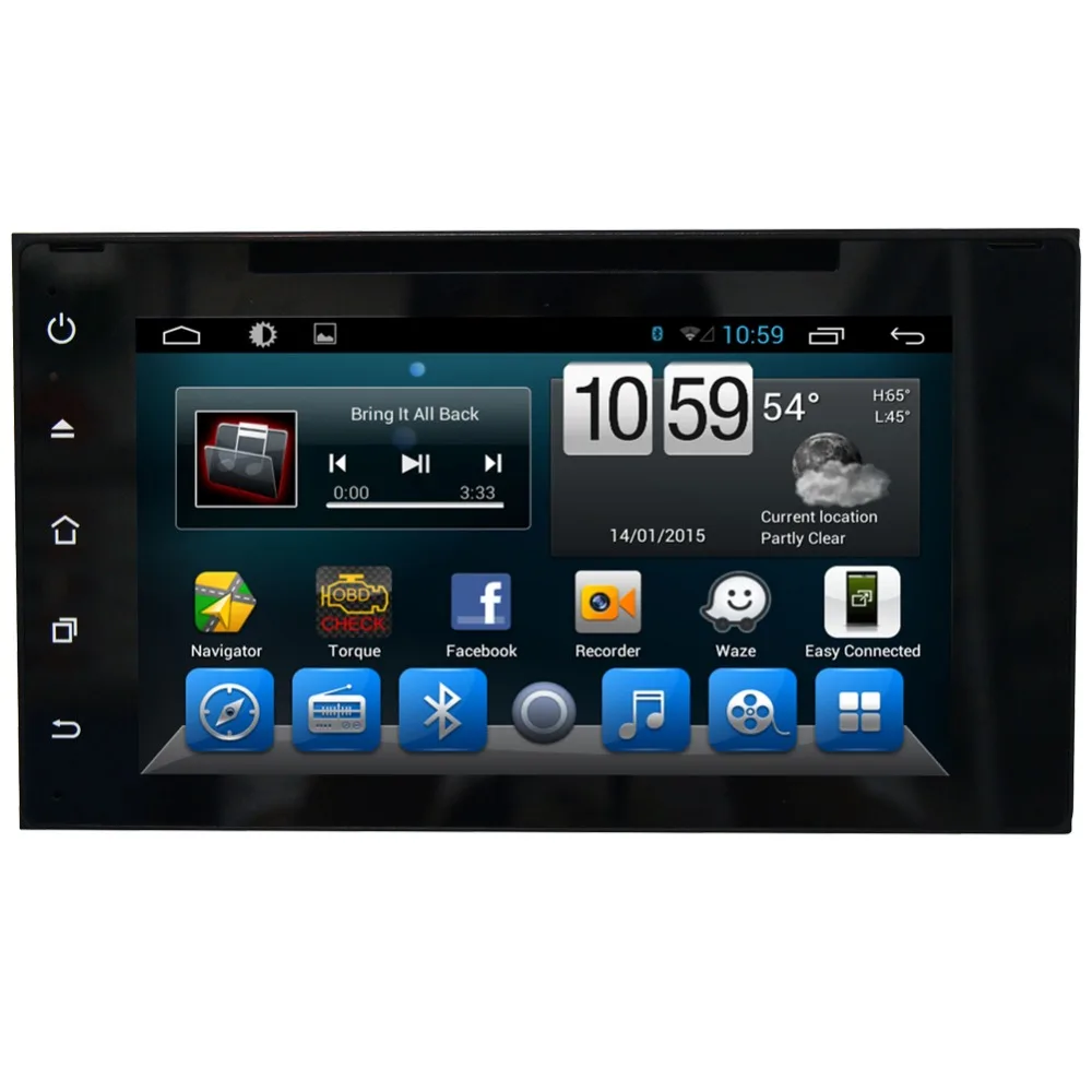 Sale 8" HD 1024*600 Quad Core Android 6.0 Car DVD Radio GPS Navigation Player for Toyota Sienna 2015 2016 DVR OBD WIFI 1