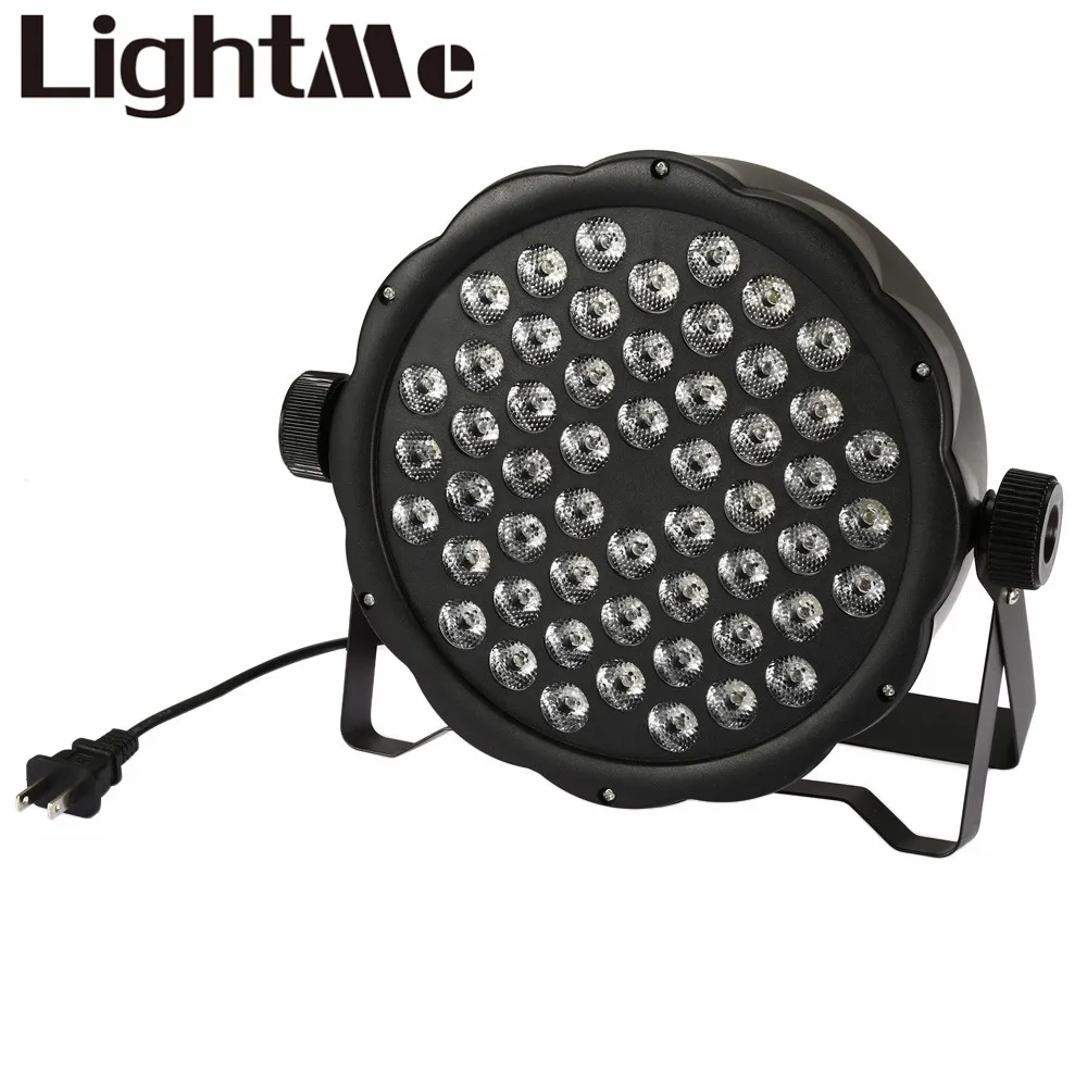 AC 110 - 220V Stage Lights RGB PAR LED DMX Stage Lighting Effect DMX512 Master-Slave Led Flat for DJ Disco Party KTV For EU Plug AC 110 - 220V Stage Lights RGB PAR LED DMX Stage Lighting Effect DMX512 Master-Slave Led Flat for DJ Disco Party KTV For EU Plug