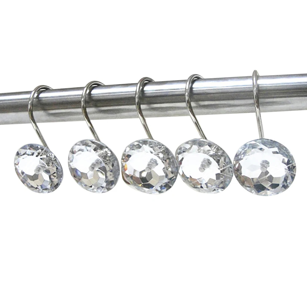 Shower curtain hook