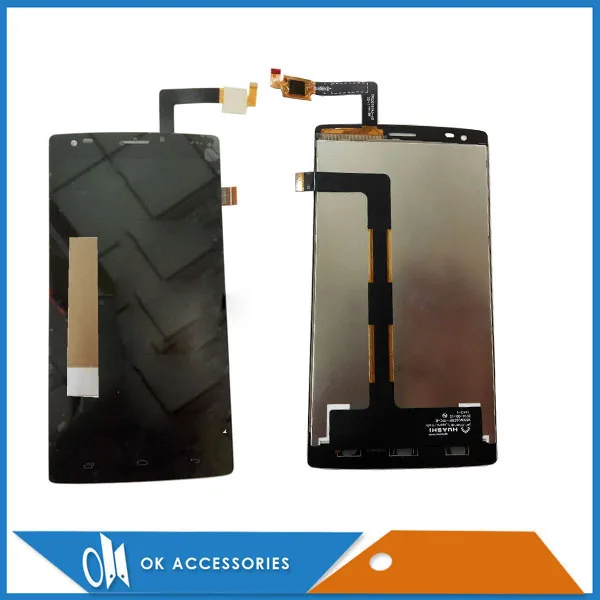 

For FLY IQ4505 Quad Era Life 7 IQ 4505 LCD Display+Touch Screen Digitizer Assembly High Quality Black Color With Tape