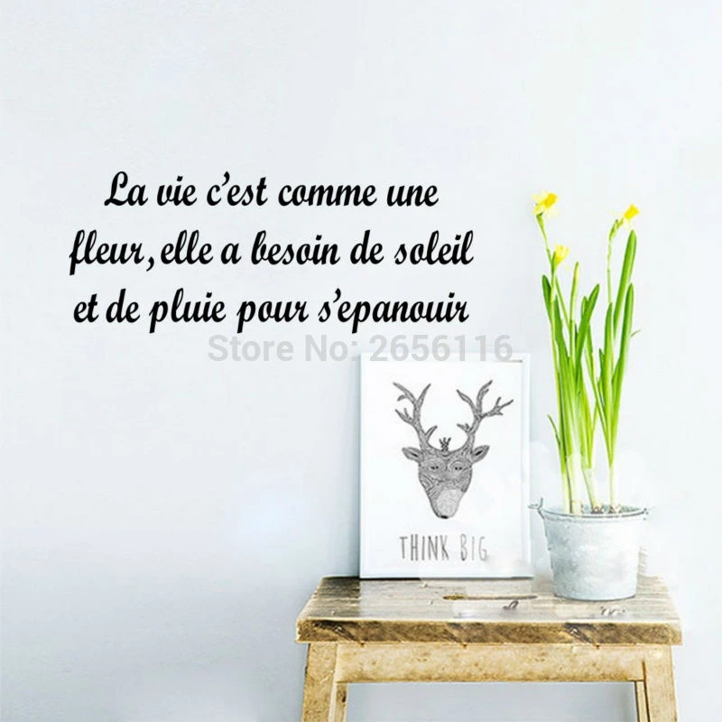 Citation Francaise La Vie Est Comme Une Fleur Autocollant Mural Pour Salon Lettrage D Art En Vinyle Sculpte Pour Decoration De Maison Aliexpress Citation Francaise La Vie Est Comme Une Fleur Autocollant Mural Pour Salon Lettrage D Art En Vinyle Sculpte Pour Decoration De Maison Aliexpress
