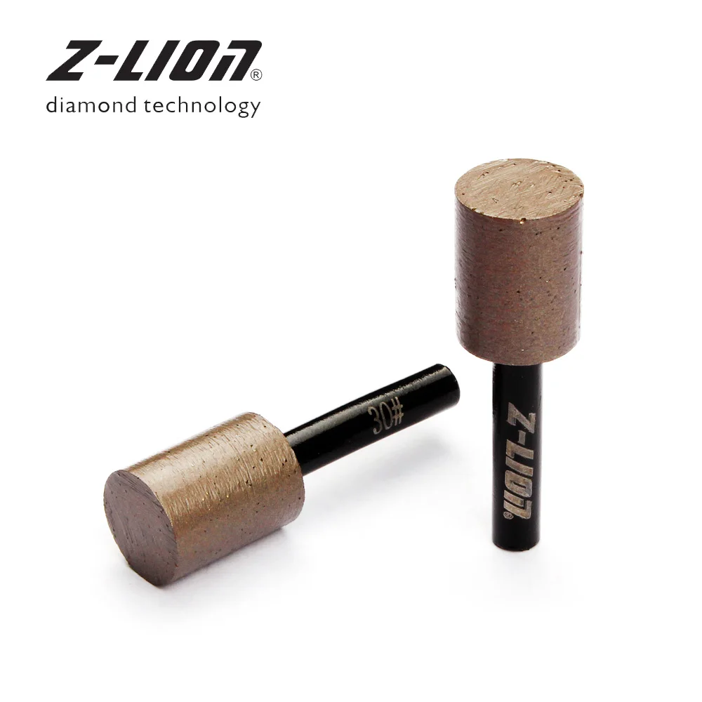 

Z-LEAP Diamond Sintered Mounted Point Cylindrical Round Head Conical Grind Bit Marble Granite Stone Hole Groove Abrasive Wheels