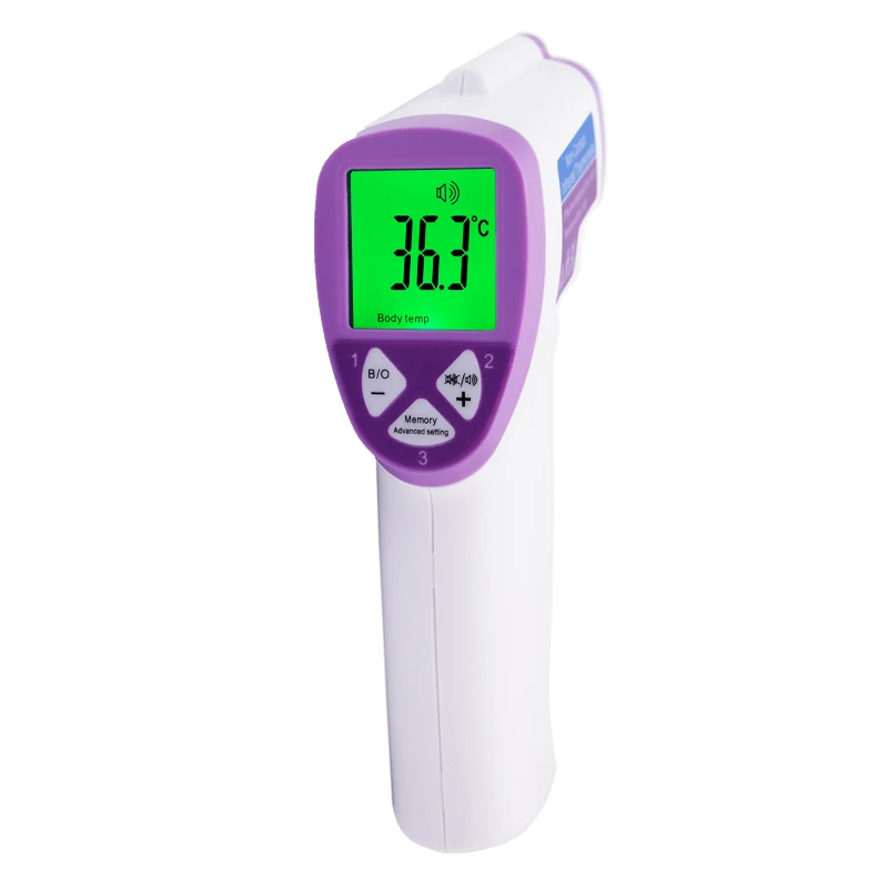 

Handheld Non-contact IR Forehead Baby Infrared Digital Thermometer Gun Body Temperature Measurement Device 40% OFF