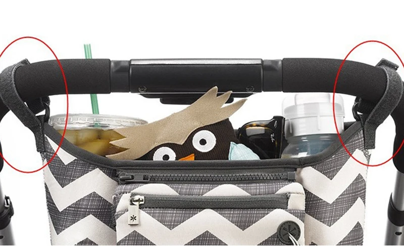 Baby Stroller Bag Organizer Toddler Nappy Diaper Bags Multifunction Stroller Holder Mummy Bag For Baby Care Accessories BB5100 (8)