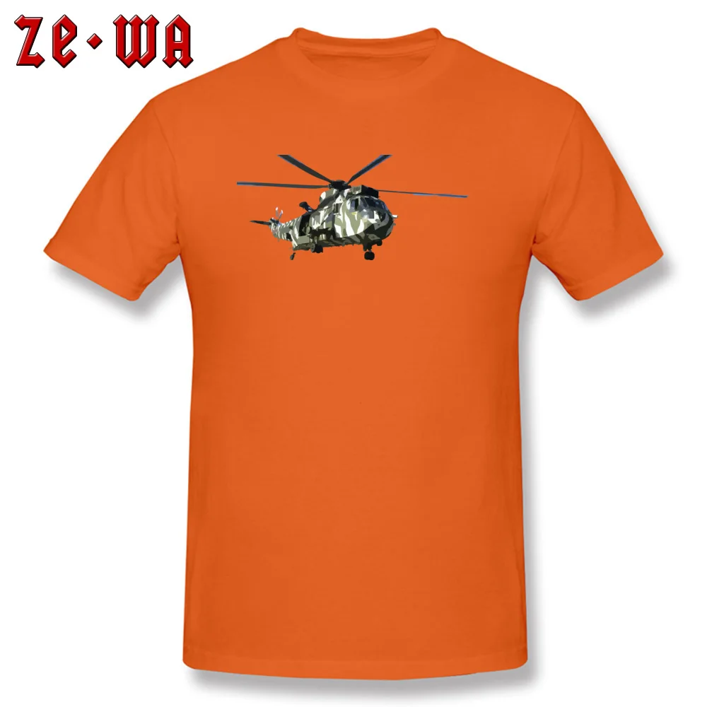 Geek helicopter 41808 T Shirt Special Labor Day Short Sleeve O-Neck Tees 100% Cotton Men Crazy Tees Top Quality helicopter 41808 orange