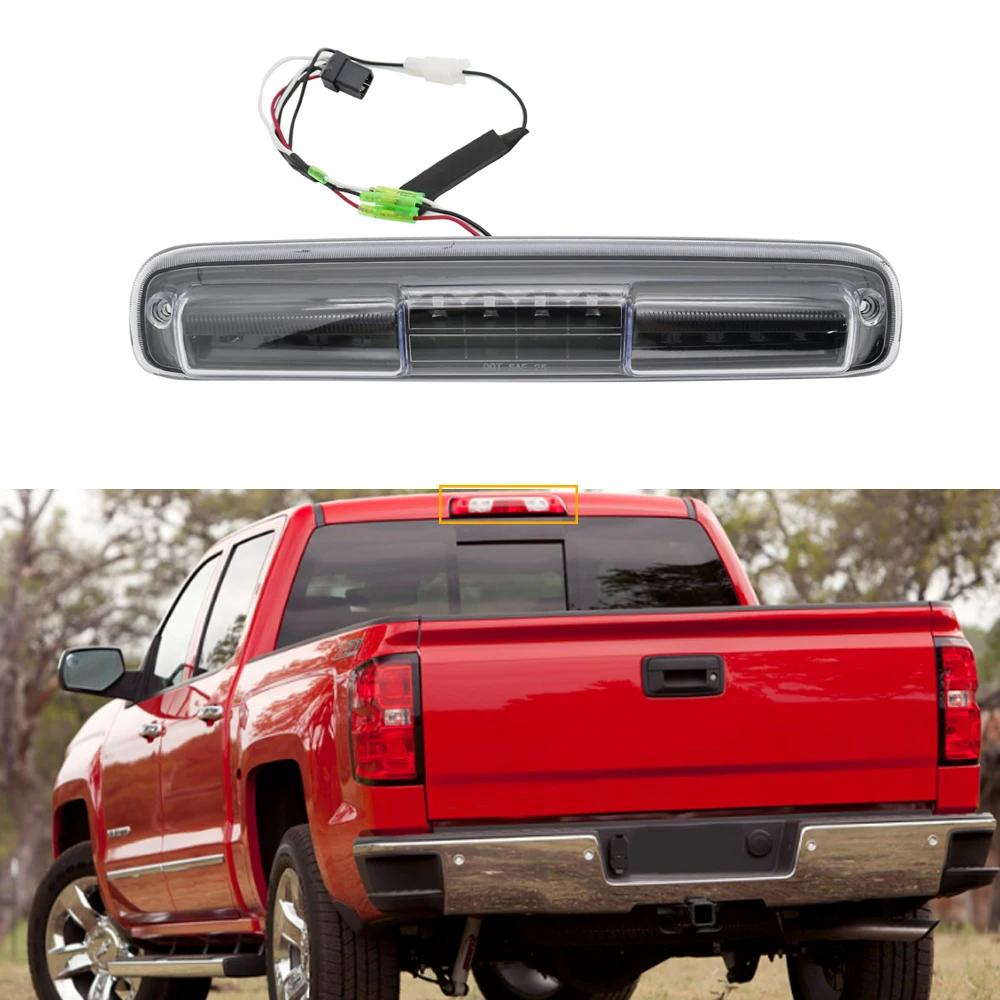 2004 2005 2006 CHEVY Z71 FACTORY STYLE RED BRAKE TAIL LIGHTS TAIL LAMPS