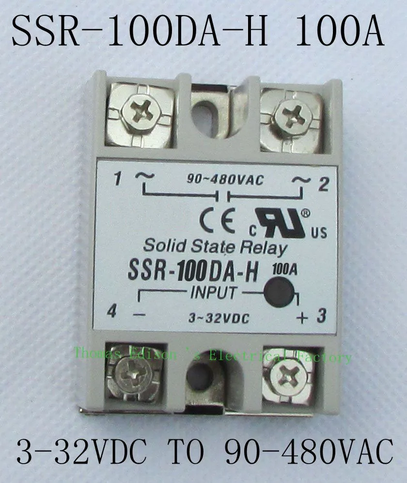 Buy TOP BRAND DMWD solid state relay SSR 100DA H 100A