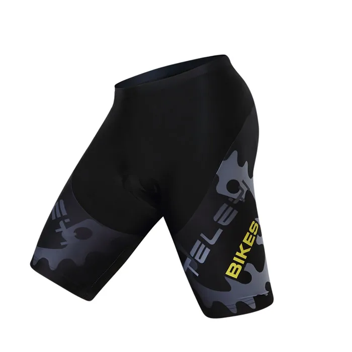 Велосипедные шорты, мужские велосипедные шорты с подкладкой, proTeam MTB, велосипедные шорты, дышащие спортивные шорты для мужчин, черные - Цвет: 4