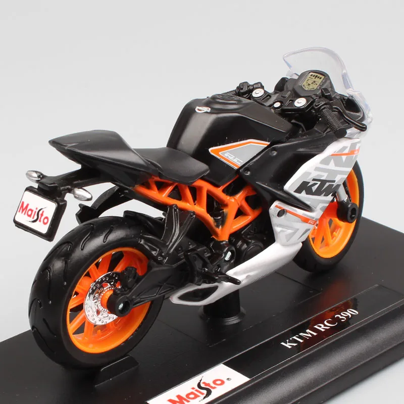 1:18 Масштаб миниатюрный мото KTM RC390 мото rcycle литье под давлением металлическая модель спортивный велосипед гоночный мото rbike авто автомобиль подарок игрушка для ребенка