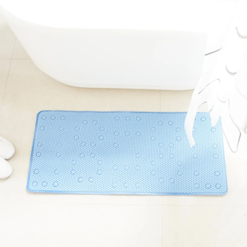 Buy SunnyRain 1 Piece Large Size PVC Bathroom Rug with Suction Slip Resistant