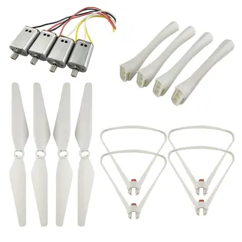 

4 Sets Propellers + Landing Gear + Protection Cover + Motor for SYMA X8SW X8SC X8SG X8 Pro RC Drone Quadcopter Spare Parts