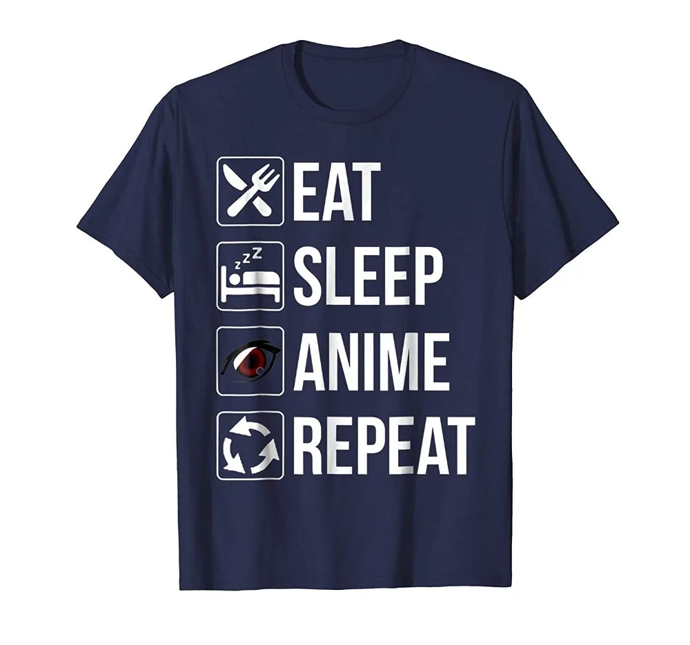 Забавная Футболка с принтом Eat Sleep модная уличная футболка коротким рукавом