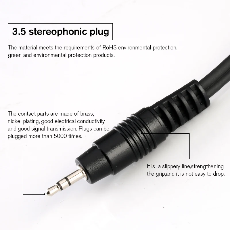 Soundkin RCA кабели 2 * Rca к 3 5 аудио кабель мм разъем папа мужчине Aux для усилителя