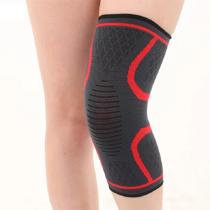 

Silica Gel Non-slip Kneepad Football Sports Safety Basketball Knee Pads Training Knee Support Knee Protector Protective Gear 1pc