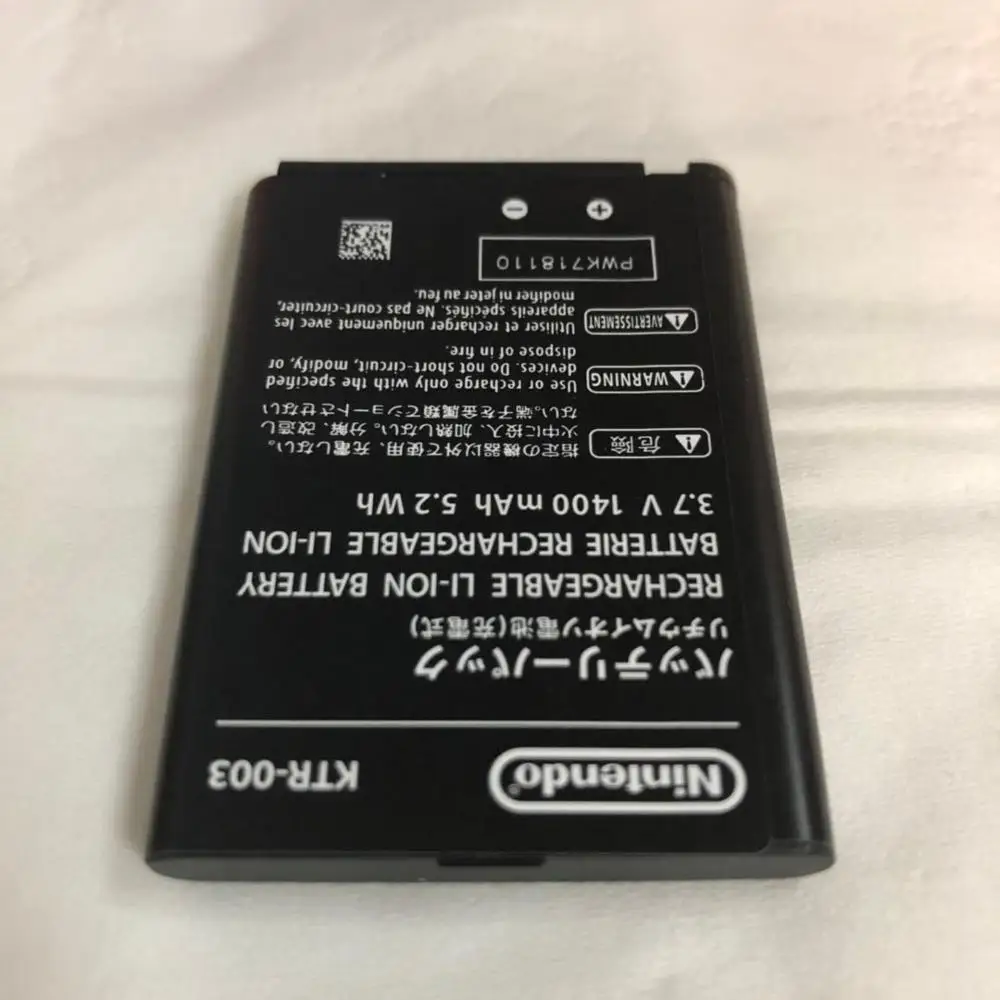 Аккумуляторная батарея KTR-003 аккумулятор 1400mAh 5.2Wh для нового nintendo 3DS N3DS аккумулятор 3,7 v