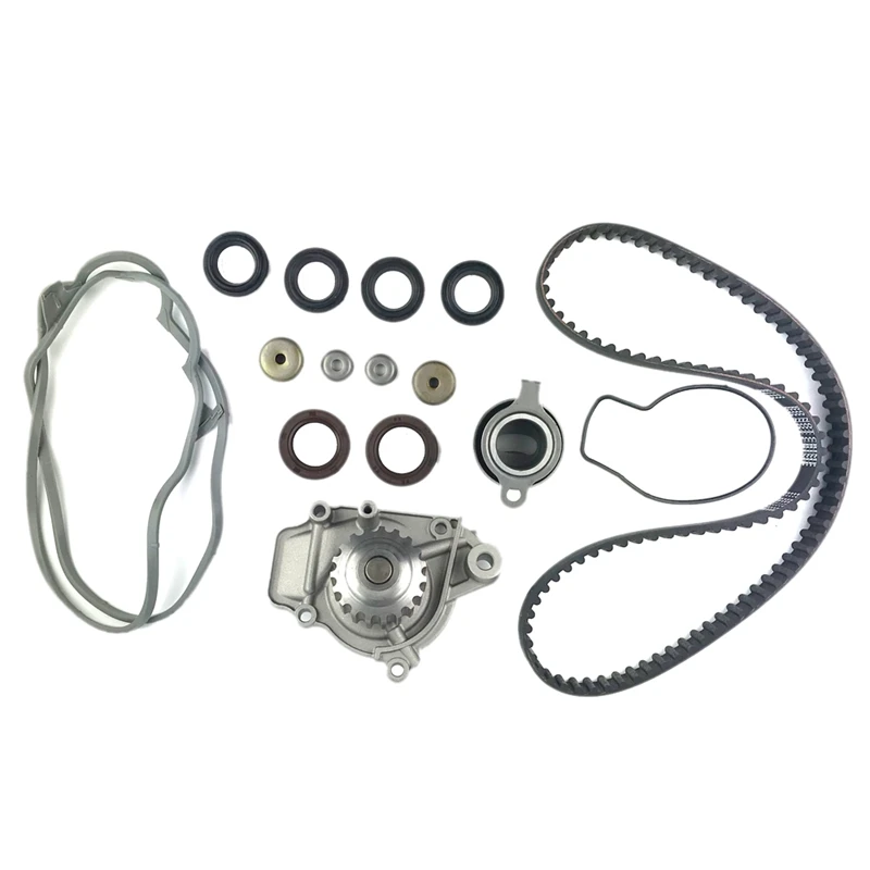 Замена для Honda 88-95 для Civic Del Sol Crx 1.5L/D15B 261275386829 комплект ремня ГРМ+ крышка клапана водяного насоса