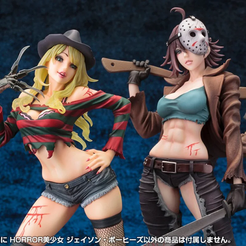 23 см сексуальные девочки Freddy Vs Jason женская версия ужас bishoujo ПВХ фигурка
