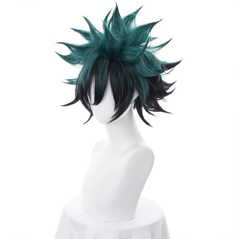 Парик для косплея из аниме Моя геройская Академия Izuku Midoriya Wig Boku Нет героев