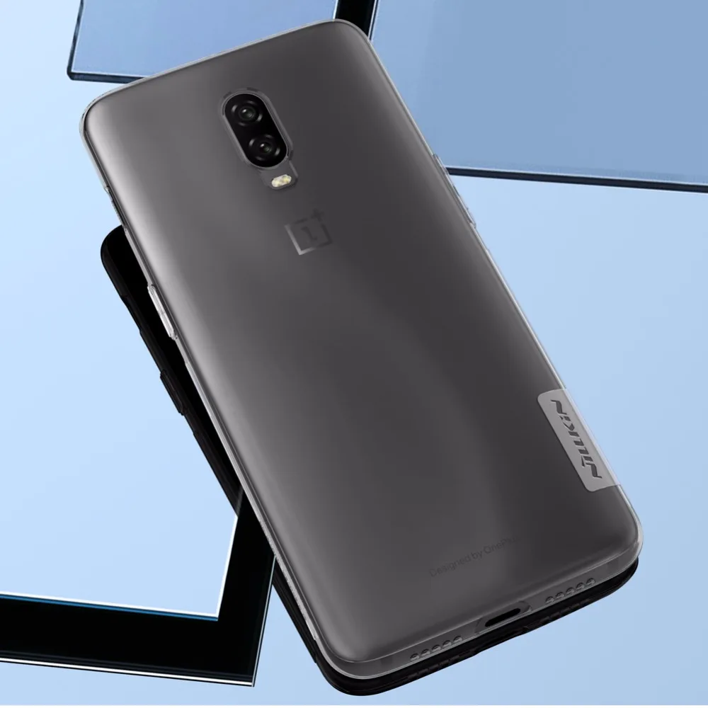 Чехол для oneplus 6T One plus 6T NILLKIN Nature прозрачный мягкий, роскошный, из ТПУ на заднюю панель для oneplus 6T