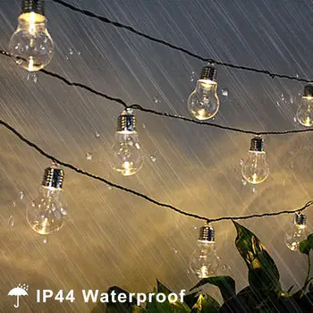 

10/20LED Fairy String Light Wedding Garland Light Outdoor Solar Powered Garden Lamp Christmas New Year Birthday Party Lamp 6M/